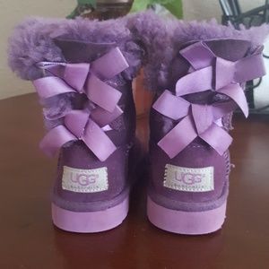 Toddler Ugg Baley Bow Boots